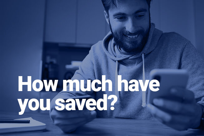 How much have you saved?